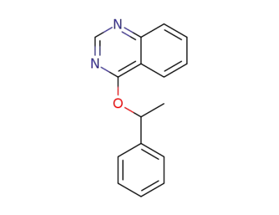 4-(1-phenylethoxy)quinazoline