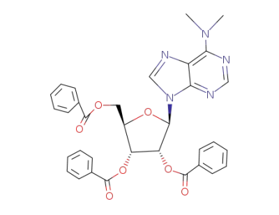 N<sup>6</sup>,N<sup>6</sup>-dimethyladenosine tribenzoate